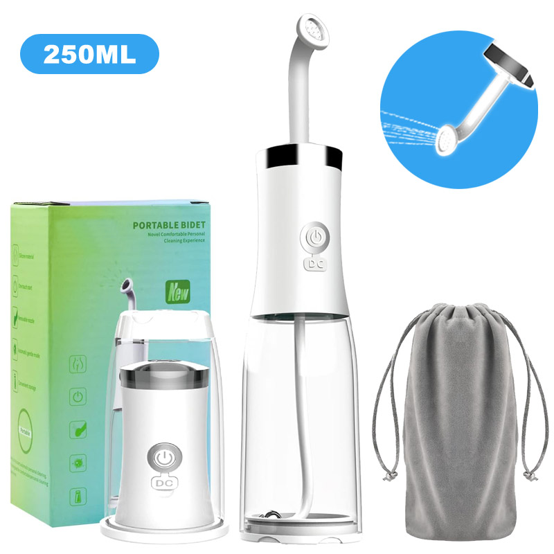 电动便携式冲洗器 电动妇洗器 电动屁股清洗器 外洗单喷头250ML