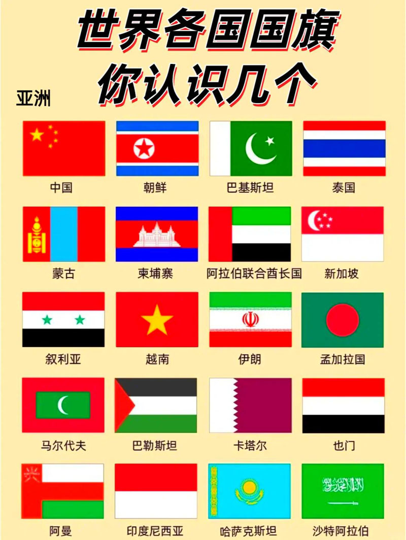 世界各国国旗大全